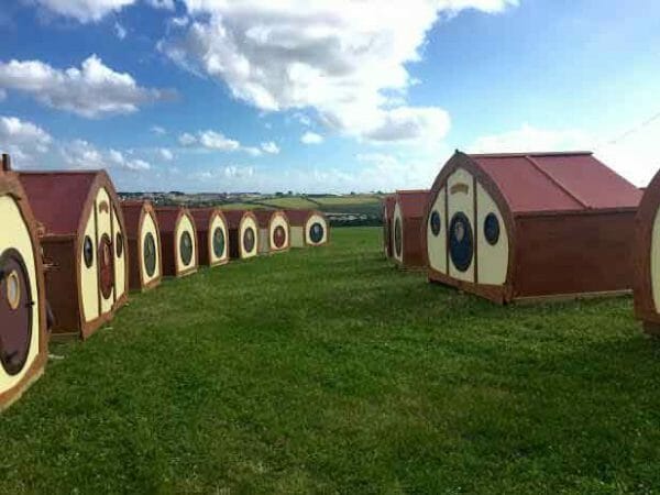 Shire huts festival accommodation