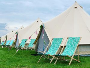 Glamping and Camping for the Hay Festival