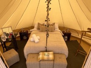 Silverstone Super Luxury Bell Tent for 2 F1 Grand Prix